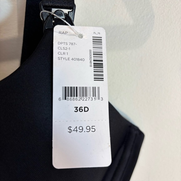 THYME Sz 36D Maternity Bra Detachable Cup to Breastfeed Padded Adjustable NEW - Picture 4 of 11